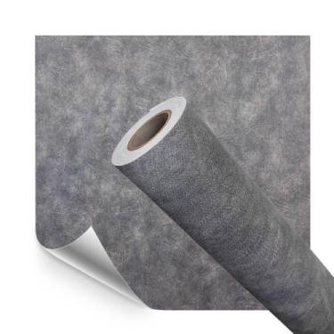 Imagem de Papel de Parede Adesivo Vinilico Decor Premium Cimento Queimado Cinza 