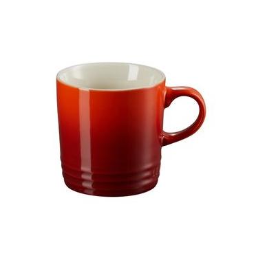 Imagem de CANECA ESPRESSO LE CREUSET 100ML ESMALTADA EM CERÂMICA VERMELHO