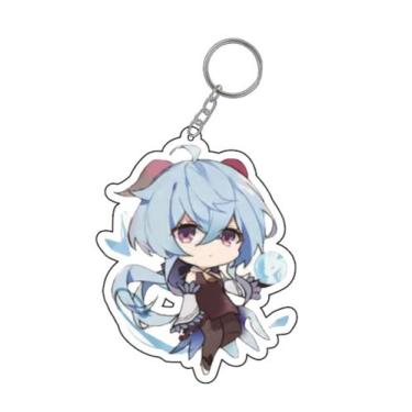 Imagem de Chaveiros Genshin Impact Acrílico Chibi Anime Pingente Diversos Person