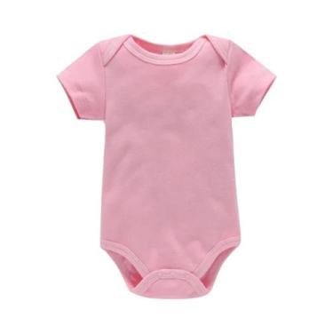 Imagem de Body sólido das macacões das meninas do bebê de 7 cores para meninos -