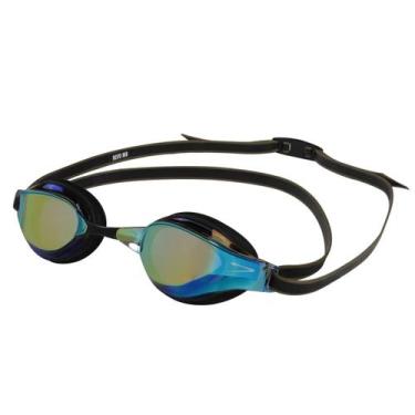 Imagem de Óculos de Natação Speedo Revo MR - Adulto, Dourado, Azul, Unico