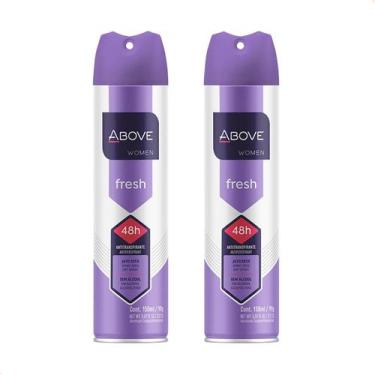 Imagem de Kit com 2 - Desodorante Aerosol Above Clássico Fresh 150ml