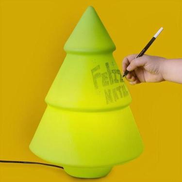 Imagem de Luminária árvore De Natal Interativa Polietileno Bivolt Recados Natali
