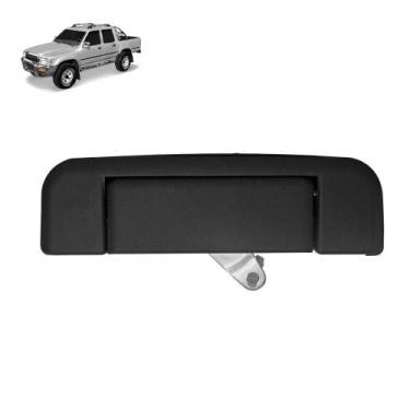 Imagem de Maçaneta Tampa Traseira Caçamba Hilux 1992 a 2015 Preta - ORI