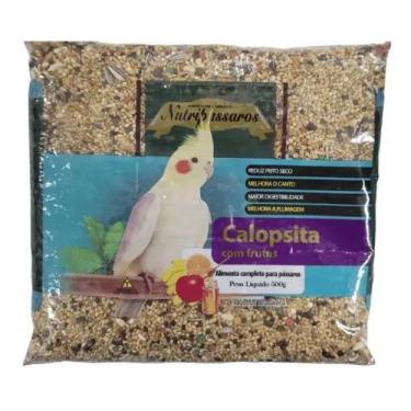 Imagem de Mistura Nutripássaros Para Calopsita Com Frutas 500g - Nutripassaros