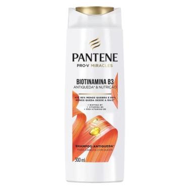 Imagem de Shampoo Pantene Miracles Biotinamina B3 Antiqueda 300ml