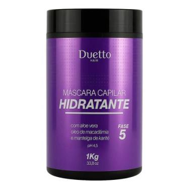 Imagem de Creme hidratante Queratina Aloe Vera Cupuaçu 1kg - Duetto Professional