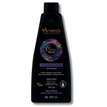 Imagem de Ativador de Cachos Arvensis Cachos Naturais Cabelos Ondulados e Cacheados 300ml