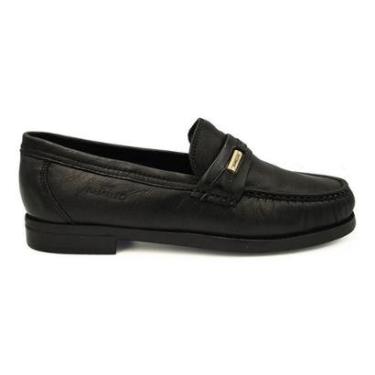 Imagem de Mocassim Samello Senno Masculino Couro Preto 09.041008005-Masculino