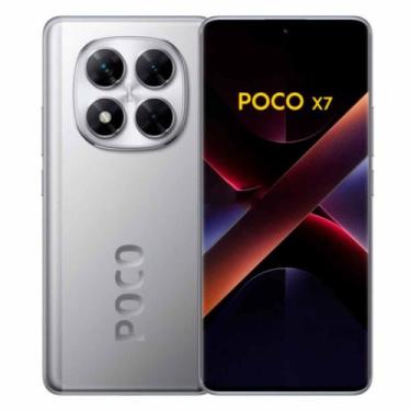 Imagem de Smartphone X7 5G 512GB 12GB RAM Dual SIM Tela 6.67" - Prata, 512GB, Pr