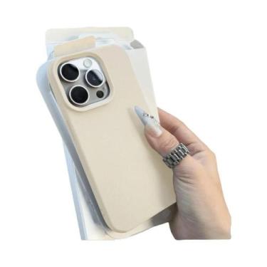 Imagem de Capa De Telefone Em Couro TPU À Prova De Choque Para iPhone pro Max 17