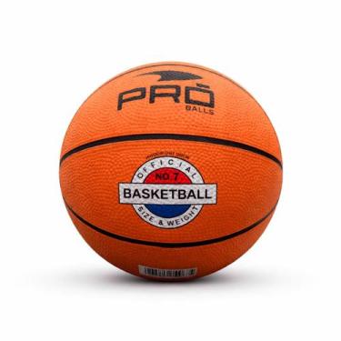 Imagem de Bola De Basquete Pro Balls Laranja - Tamanho 7 - Pró Balls