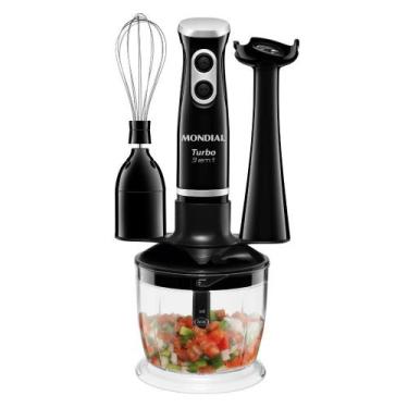 Imagem de Mixer Mondial 3 em 1 Preto M14, 220V