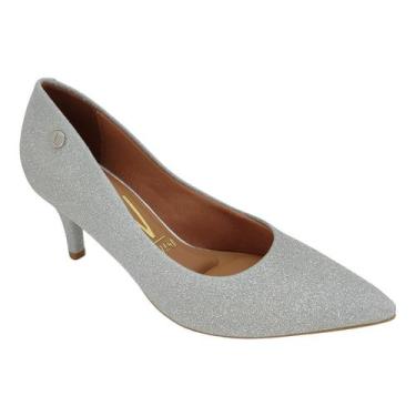 Imagem de Sandália Vizzano Tela Shine 1185702 - Feminino, Prata, 35
