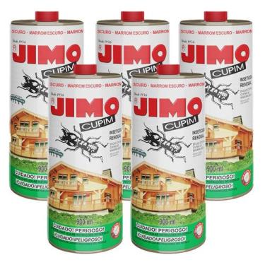 Imagem de Kit 5 Jimo Cupim Cupinicida Incolor Lata 900ml