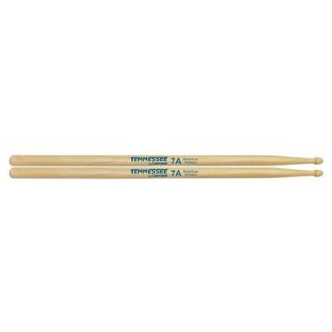 Imagem de Baqueta Bateria Liverpool Tennessee Hickory 7a Ponta Madeira