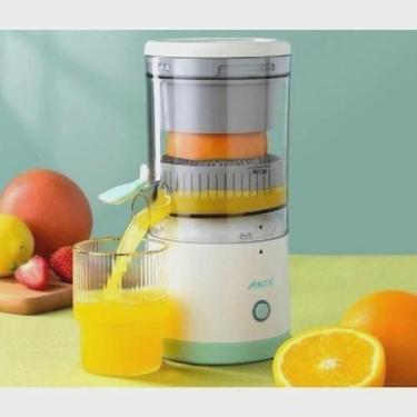 Imagem de Espremedor Laranja Fruta Uva Melancia Automático Usb Recarregável Citr