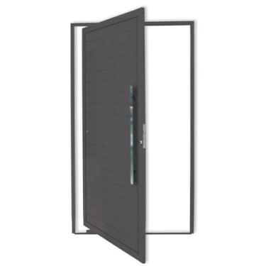 Imagem de Porta Pivotante Lambril com Puxador Super 210cm x 120cm Brimak Abertur