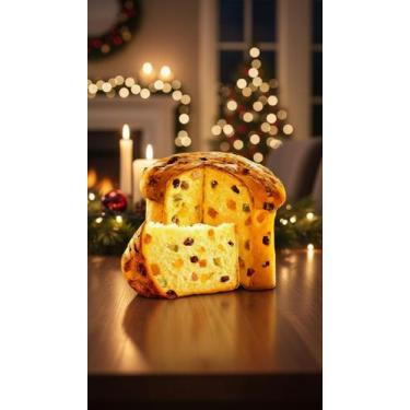 Imagem de Panetone Frutas Cristalizadas e Uva Passa 908g - Congratulations Store