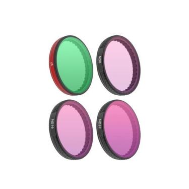 Imagem de kit de Filtros CPL / ND8 / ND16 / ND32 para DJI Osmo Action 5 Pro / 4 