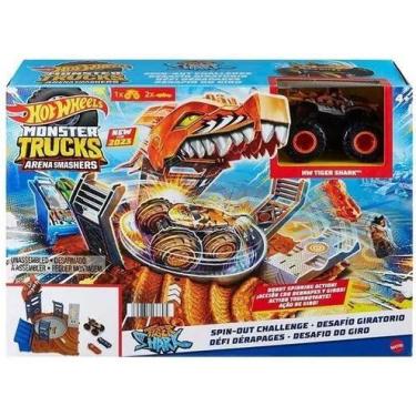 Imagem de Monster Trucks Arena Smashers Hot Wheels Desafio do Giro Mattel