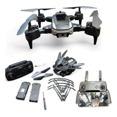 Imagem de Drone Profissional WRJ12616 Câmera Dupla 4K HD USB Dobrável - Inova