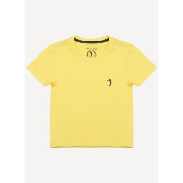 Imagem de Camiseta Aleatory Infantil Básica New Amarela-Masculino