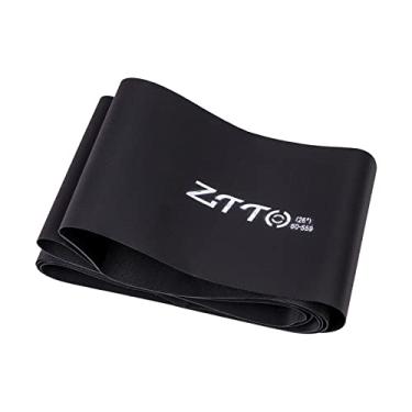 Imagem de Milageto Revestimento de pneu de nylon para MTB 20 pol. / 26 pol. Correia antifuros para de de montanha Proteção de proteção do tubo , 26 pol. Preto 80 mm