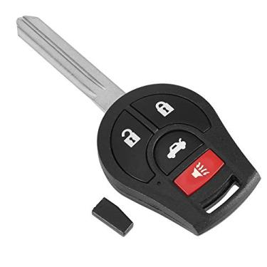 Imagem de Aramox Keyless Entry Key Fob,4 Button Remote Car Key with 46 Chip Fit for Nissan Vers 2013-2017