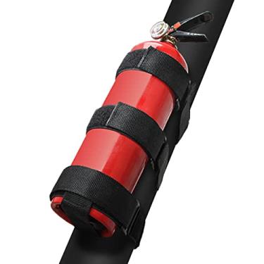 Imagem de Luxiv Extinguisher suporte para Jeep, acessório de terceiros para Jeep Wrangler Fire Extinguisher Roll Bar Fire Extinguisher Strap para Jeep Wrangler CJ, YJ, TJ, LJ, JK, JKU, JL, JLU