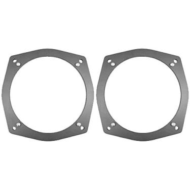 Imagem de Anéis espaçadores do adaptador do alto-falante dianteiro ou traseiro 16,5 cm serve para Mitsubishi Lancer 2002-2007 - SAK058_55-1 par
