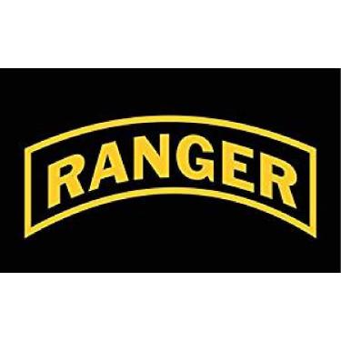 Imagem de Bandeira do exército dos Estados Unidos (RANGERS)" 7,6 x 12,7 cm de poliéster
