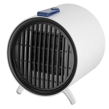 Imagem de VRBFF Aquecedor de ventilador elétrico novo aquecedor interno de mesa pequeno portátil PTC aquecedor de cerâmica dormitório aquecedor de escritório