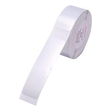 Imagem de LUGU T nsferência Térmica Etiqueta Ski er Papel PET pa B18 Impresso de Etiquetas Código de Bar s Jóias Preço Tamanho Nome Etiquetas em B nco À Prova D' Água Resistente a sgos 14x50mm