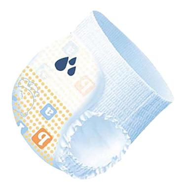 Imagem de Calça de natação descartável para bebês com camada externa absorvente e impermeável (13,2 a 24,1 kg)