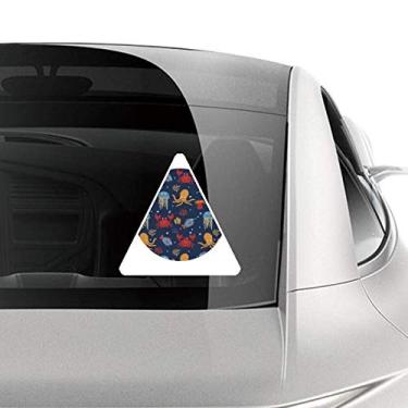 Imagem de DIYthinker Adesivo de caranguejo Deep Sea Cuttlefish para carro, motocicleta, bicicleta, bagagem