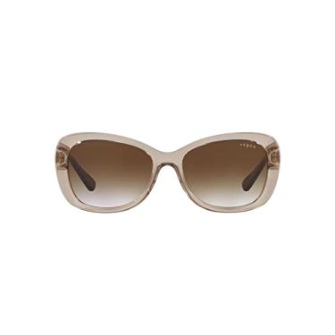 Imagem de Óculos de Sol Vogue Eyewear 0VO2943SB 299013 Tam 55 / Marrom - Lentes Marrom Gradiente