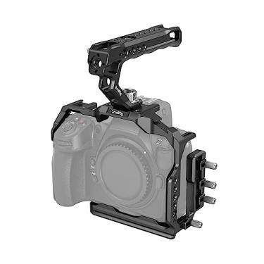 Imagem de SmallRig Kit de gaiola de câmera Z 8 para Nikon Z 8, com alça superior e braçadeira de cabo HDMI, design antirtorção e kit de gaiola completa de liga de alumínio para tiro de pássaros, tiro esportivo, filmagem comercial - 3941