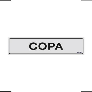 Imagem de Placa De Sinalização Copa 30x7 Ekomunike - B-512/1 F9e
