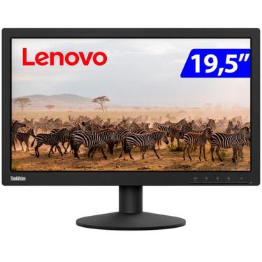 Imagem de Monitor Lenovo TN 19,5 Polegadas Wide HD+ HDMI VGA 63A0KAR1BR
