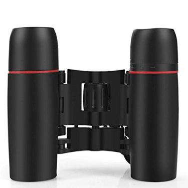 Imagem de Binóculos compactos para adultos/crianças, binóculos dobráveis de prisma de teto 10 x 55 cm com visão noturna de luz fraca para observação de pássaros, caminhadas, shows, viagens, vida à prova d'água
