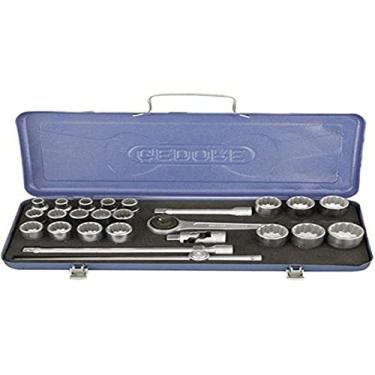 Imagem de Jogo de Soquete 1/2 pol. de 10 a 32mm - 25 Peças-GEDORE-D19KMU