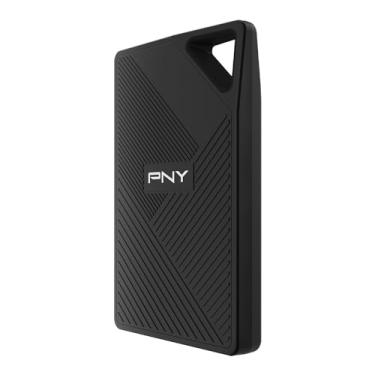 Imagem de PNY SSD portátil RP60 de 1 TB - até 2000 MB/s, USB-C, USB 3.2 Gen2x2 - robusto, classificação IP65, resistente a água/poeira/queda - para fotos, vídeos, jogos e muito mais - Unidade de estado sólido