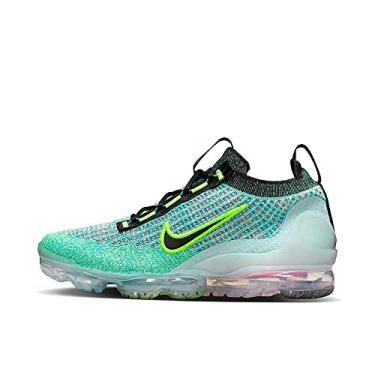 Imagem de Nike Big Kid's Air Vapormax 2021 FK NN Volt/Black-Photo Blue (DX3367 700) - 6