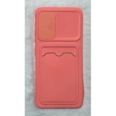 Imagem de Capinha Silicone Compativel Samsung A32 4G 6.4 Porta Cartão Aveludada 