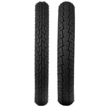 Imagem de Jogo Par Pneu Peneu Moto Str 6000 Cg 150 160 Titan Fan Fazer Factor Yb