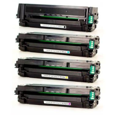 Imagem de Kit Colorido de Toner Compatível CLT506L para Impressora CLP-680ND CLX