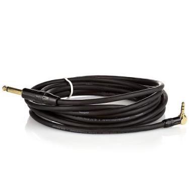 Imagem de Cabo Profissional P10 Mono para P2 90 Graus Estereo - 30 Metros - CIRI