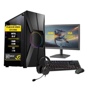 Imagem de Pc Gamer Completo Ghost I5 6ºger. Gtx1050 8Gb Hd1Tb Ssd240Gb - Amorim 