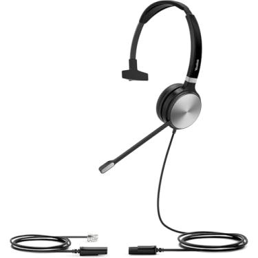 Imagem de HWUSA Yealink YHS36 Fone de ouvido mono com fio com cabo RJ9 incluído